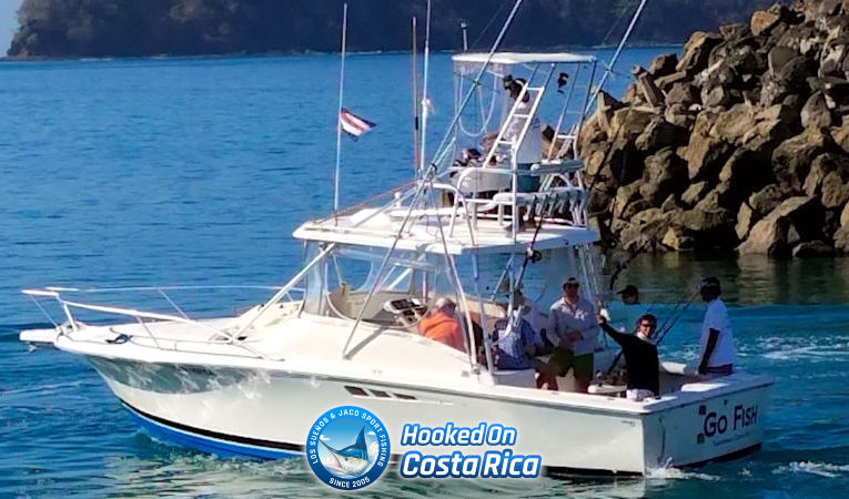 Costa Rica offshore fishing charter in Jaco