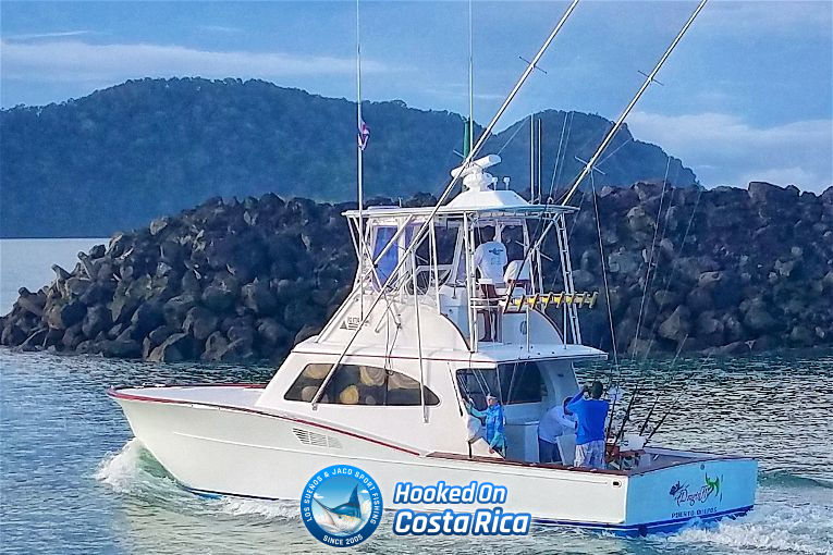 Sportfish Boat Charter in Los Suenos Marina Resort Costa Rica