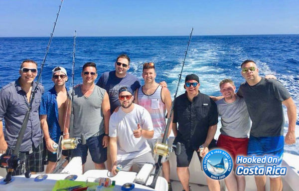 Costa Rica JacoVIP Bachelor Party Group Fishing