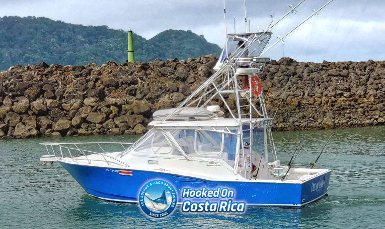 35 Feet Fishing Charter Boat Costa Rica