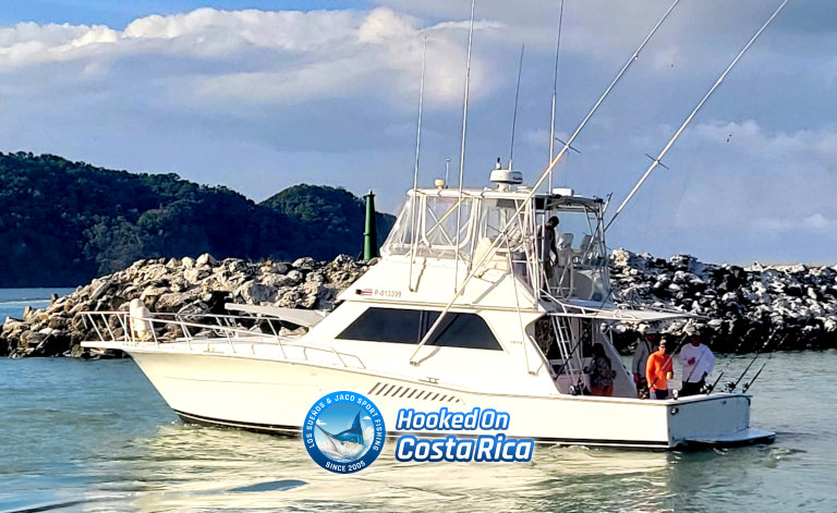 50' Sportfish charter Herradura Jaco Costa Rica