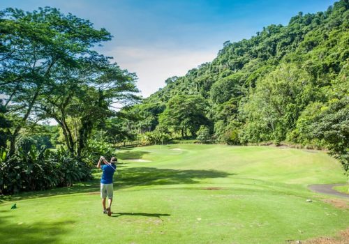 Golf course in Los Suenos Costa Rica